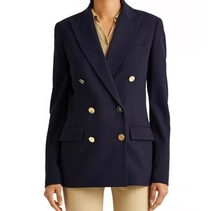 Lauren by Ralph Lauren navy blazer gold buttons, new with tags 345 retail